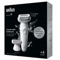 Épilateur Braun Silk Epil 9 We t& Dry SES9-041Silver En Tunisie