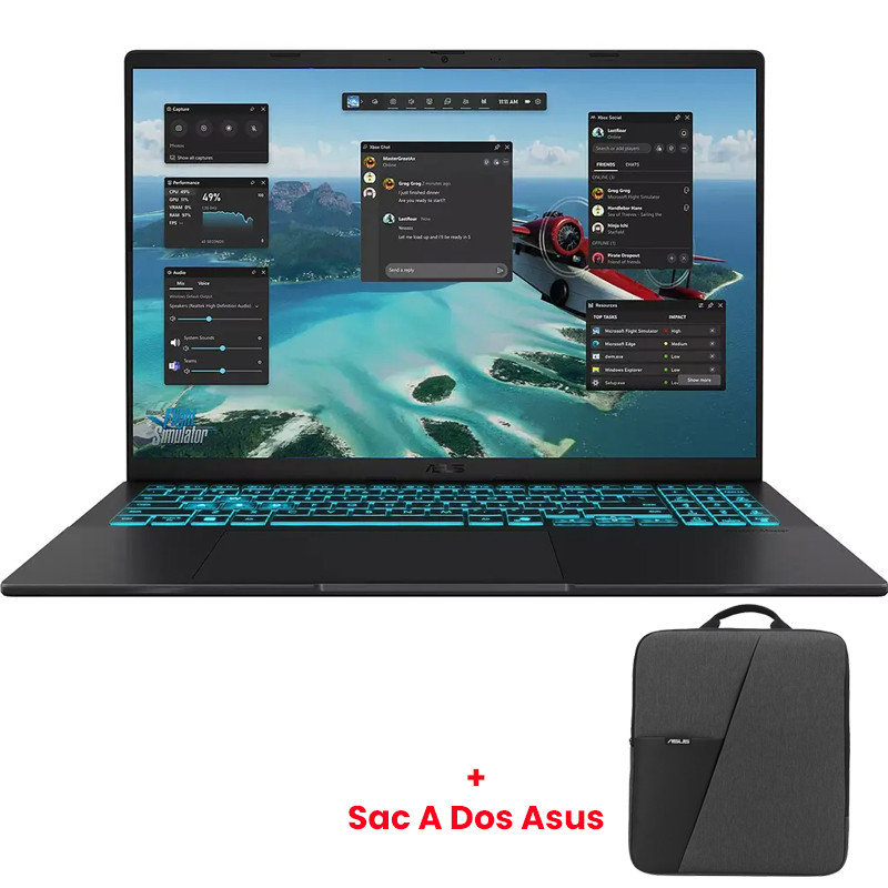 Pc Portable Gamer Asus Vivobook 16 V3607VU Intel Core 7 8Go 512Go RTX 4050 Pc Portable Gamer Asus Vivobook 16 V3607VU Intel Core 7 8Go 512Go RTX 4050