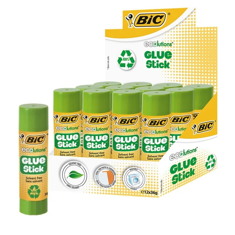 Colle Stick Bic Ecolutions Glue Stick 36G En Tunisie