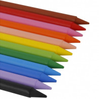 12 Crayons Pastel Bic Plastidecor  En Tunisie