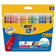Pack De 18 Feutres Bic Kids Multicolore En Tunisie