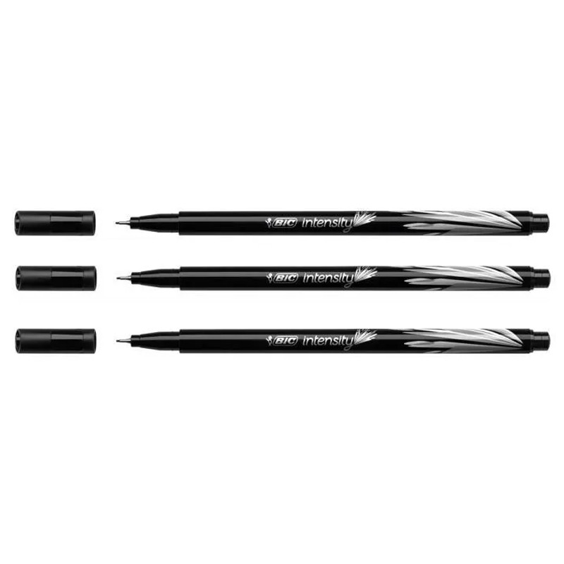Stylo Feutre Bic Point Fine Intensity 0.4 mm Noir En Tunisie