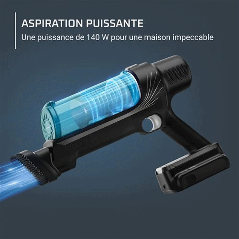 Aspirateur Balai Rowenta Sans Fil FLEX 7.6 140 Watts Vert en Tunisie