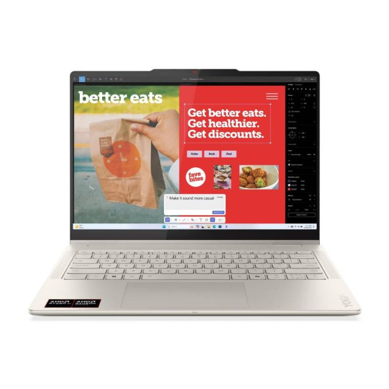 Pc Portable Lenovo Yoga 7 2en1 14AKP10 AMD Ryzen AI 7 350 16Go 512Go SSD en Tunisie