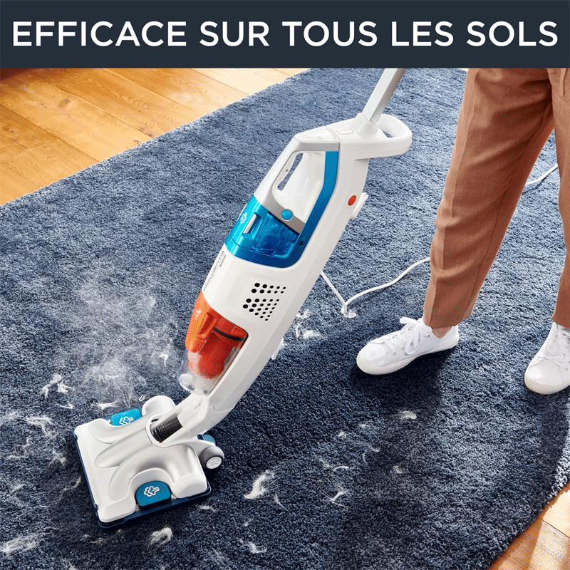 Nettoyeur Vapeur Rowenta Clean & Steam Multi 1700W Blanc en Tunisie