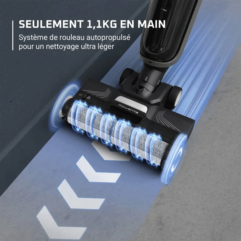 Aspirateur Balai Rowenta Sans Fil X-Clean 4 200W Noir en Tunisie