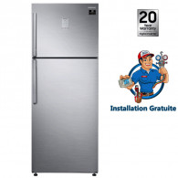 Réfrigérateur Samsung Twin Cooling Plus 452 Litres Inox + Micro Onde en Tunisie