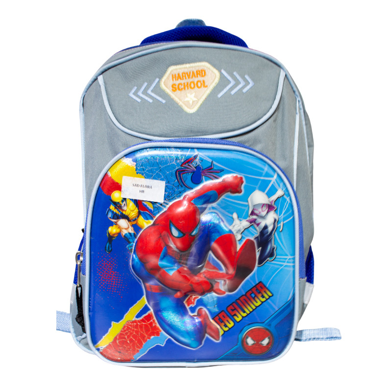 Sac à Dos Enfant Harvard School Spider-Man Bleu en Tunisie