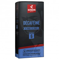 Paquet De 10 Capsules Bondin Décaféiné en Tunisie