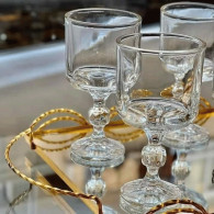 Coffret De 6 Coupes Azur Glass Lux Diamond 28cl Transparent en Tunisie Coffret De 6 Coupes Azur Glass Lux Diamond 28cl Transparent en Tunisie