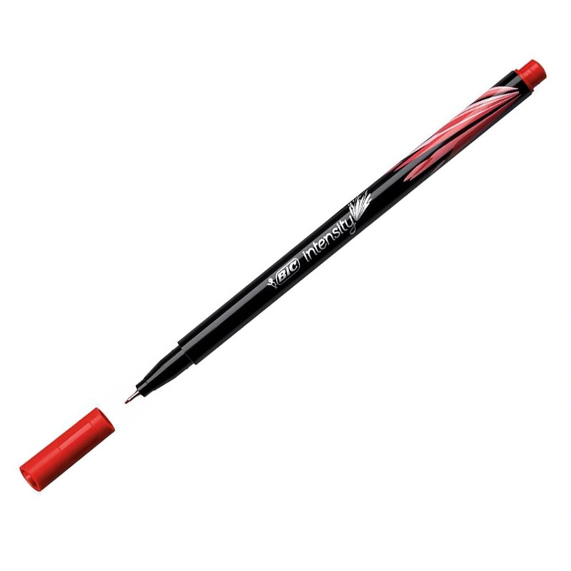 Stylo Feutre Bic Point Fine Intensity 0.4 mm Rouge En Tunisie