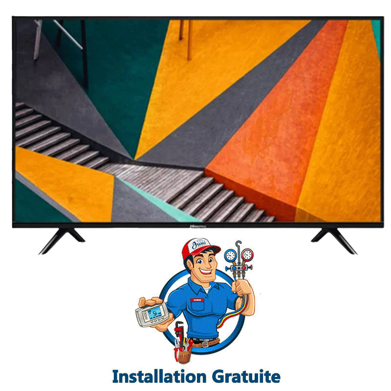 TV Hisense 43A4200G 43" UHD Android Smart Tv Noir en Tunisie