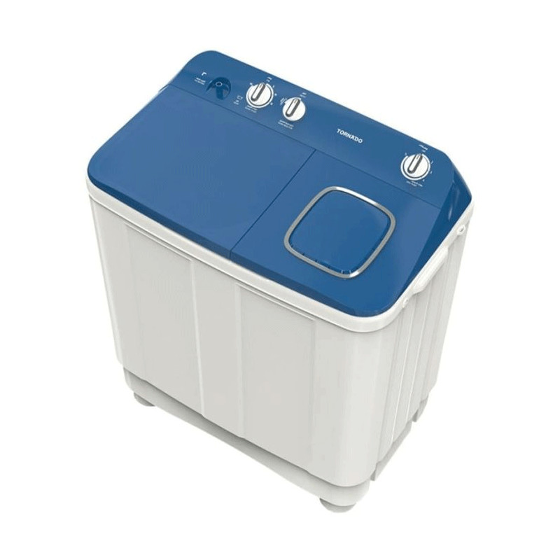 Machine à Laver Semi Automatique Tornado TMH-HS12CWB 12Kg Bleu en Tunisie