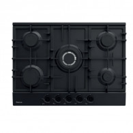Plaque De Cuisson Focus 5 Feu 70Cm Noir (F.4078BS)