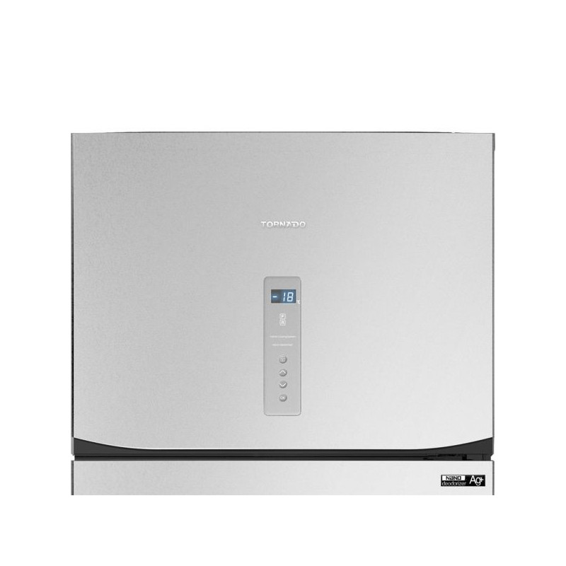 Réfrigérateur Tornado RF480ATV-SL 450 Litres Inverter Nofrost Inox en Tunisie