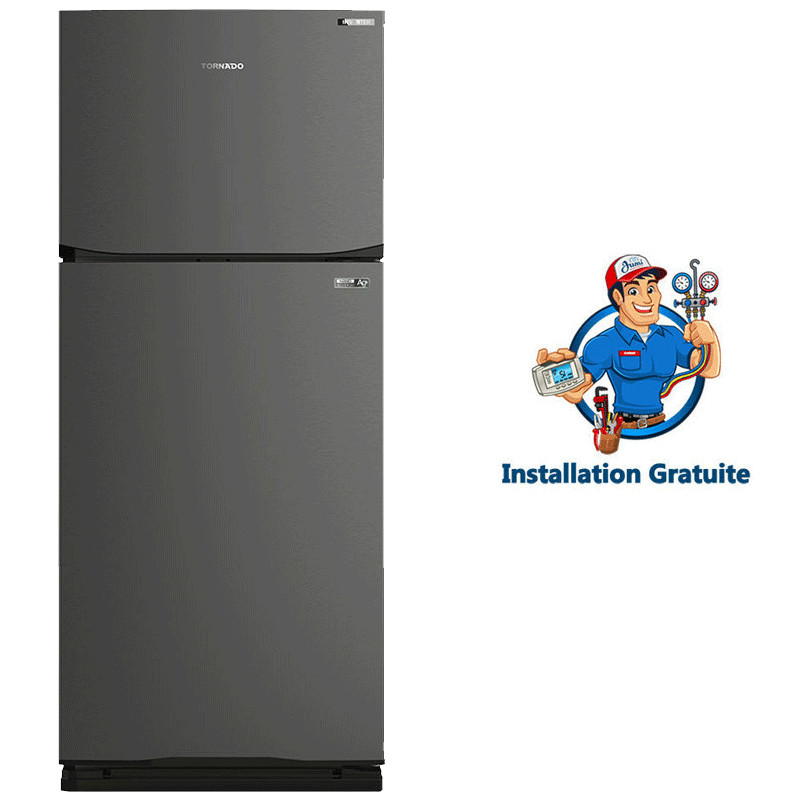 Réfrigérateur Tornado RF580TV-DST 550 Litres Inverter Nofrost Dark Inox en Tunisie