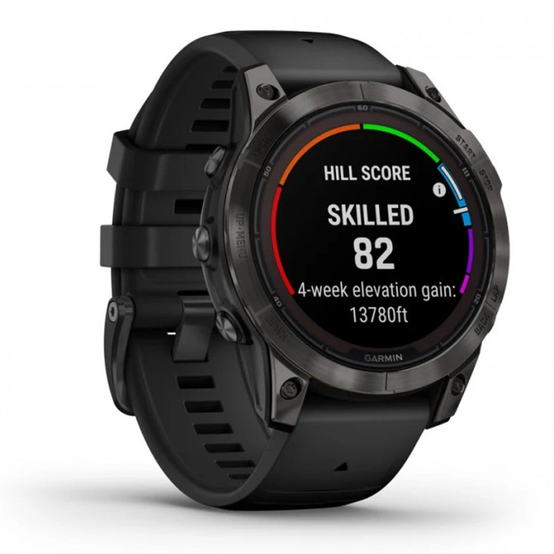 Montre Connectée Garmin Fenix 7 Pro Sapphire Solar Edition Noir En Tunisie