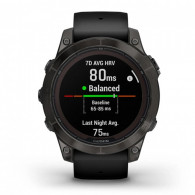 Montre Connectée Garmin Fenix 7 Pro Sapphire Solar Edition Noir En Tunisie