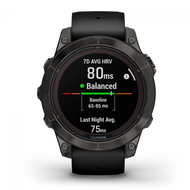 Montre Connectée Garmin Fenix 7 Pro Sapphire Solar Edition Noir En Tunisie