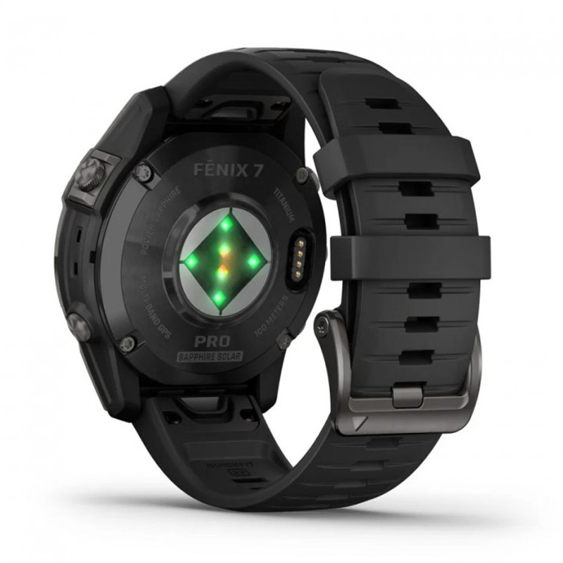 Montre Connectée Garmin Fenix 7 Pro Sapphire Solar Edition Noir En Tunisie