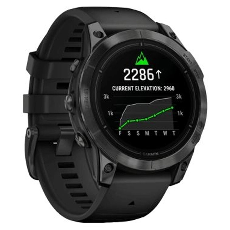 Montre Connectée Garmin Epix Pro Génération 2 Standard Edition Noir En Tunisie