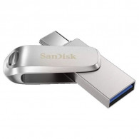 Clé USB Sandisk Ultra Dual Drive Luxe 64Go USB Type-C Gris