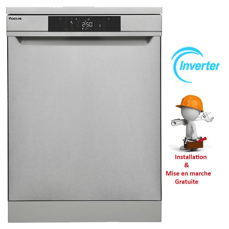 Lave Vaisselle Focus QUADRA.1015 15 Couverts Inox en Tunisie Lave Vaisselle Focus QUADRA.1015 15 Couverts Inox en Tunisie