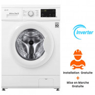 Machine à Laver LG FH2J3QDNGOP 7 KG  - Blanc