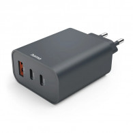 Adaptateur Chargeur Hama 2 Ports Type-C 65W Noir en Tunisie
