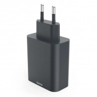 Adaptateur Chargeur Hama 2 Ports Type-C 65W Noir en Tunisie
