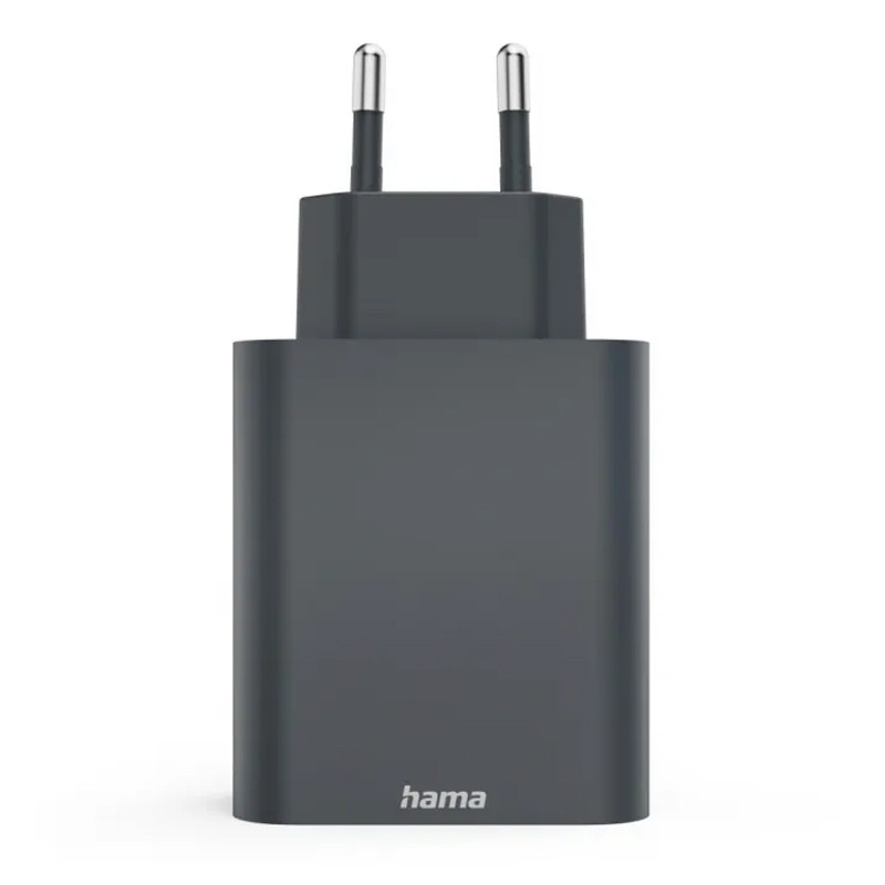 Adaptateur Chargeur Hama 2 Ports Type-C 65W Noir en Tunisie