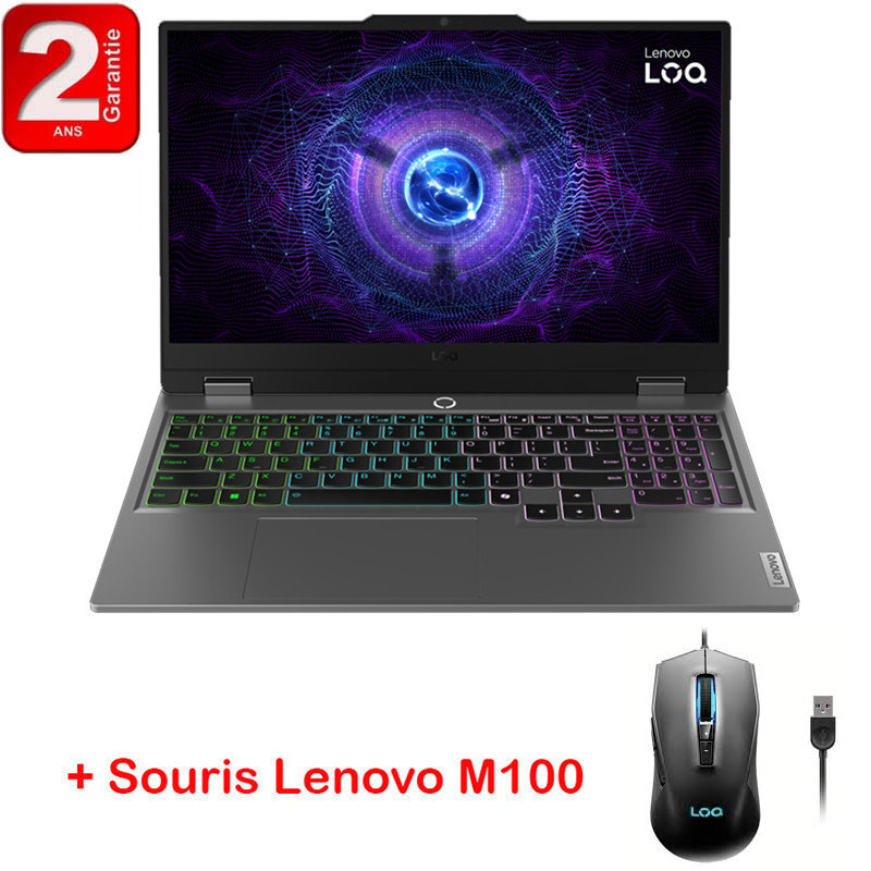 Pc Portable Gamer Lenovo LOQ 15IAX9 i5 12Gén 512Go SSD Windows 11 en Tunisie