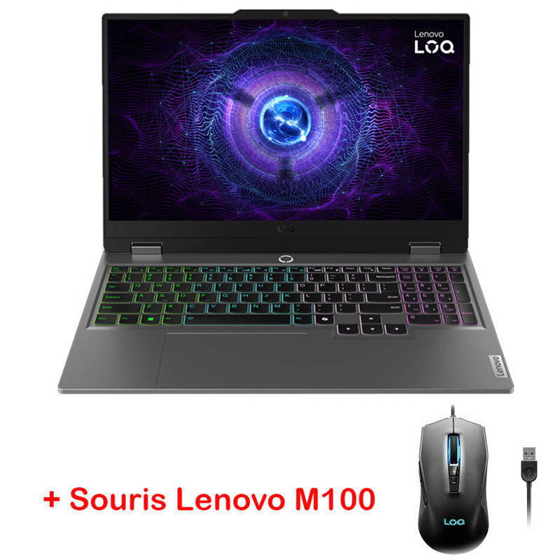 Pc Portable Gamer Lenovo LOQ 15IAX9 i5 12Gén 512Go SSD Windows 11 en Tunisie