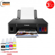 Imprimante à Réservoir Intégré Canon Pixima G1410 Couleur Noir en Tunisie