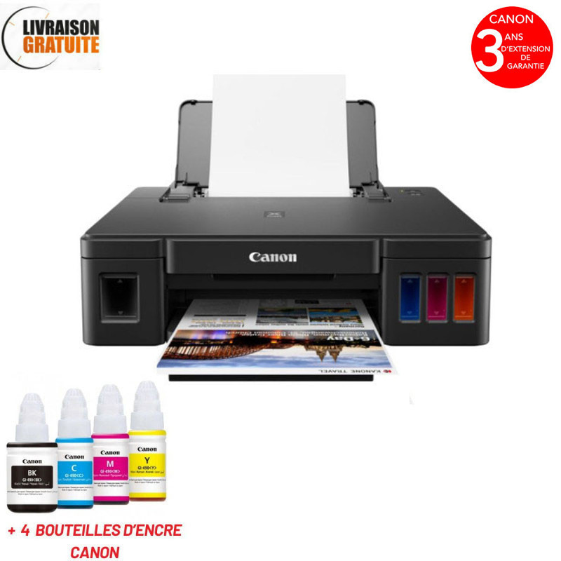 Imprimante à Réservoir Intégré Canon Pixima G1410 Couleur Noir en Tunisie Imprimante à Réservoir Intégré Canon Pixima G1410 Couleur Noir en Tunisie