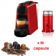 Machine à Café Nespresso Essenza D30 1200W - Rouge