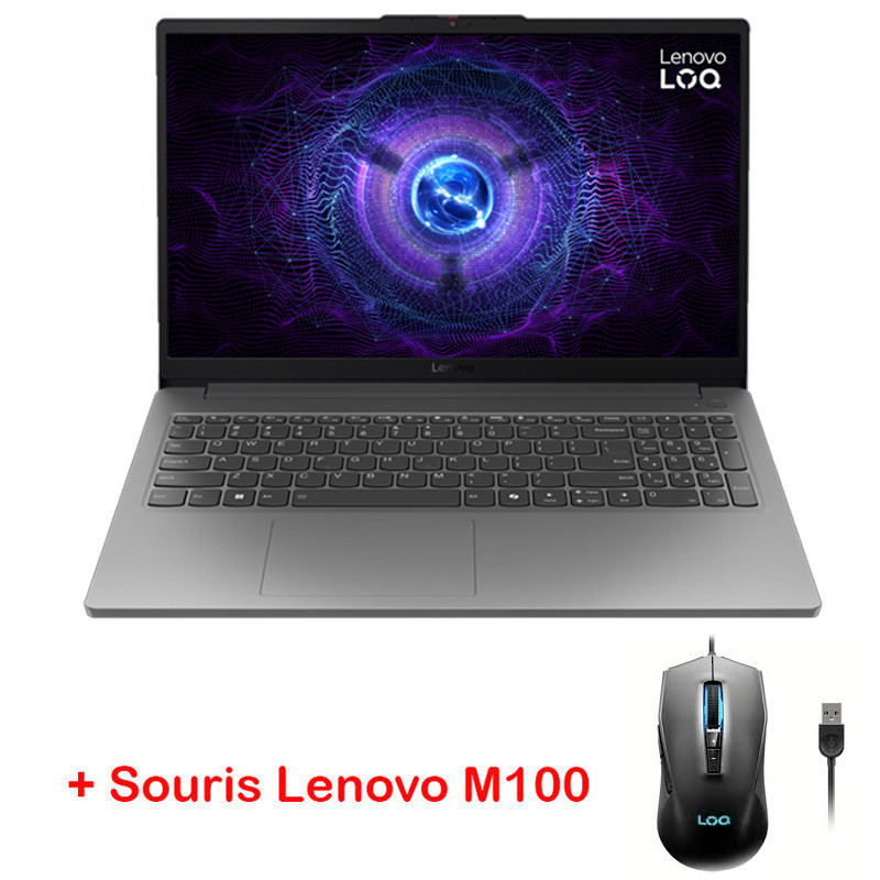 Pc Portable Gamer Lenovo LOQ 15IAX9E i5 12Gén 16Go 512Go SSD En Tunisie