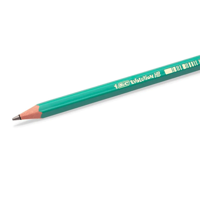 Packs De 4 Crayons Bic Evolution Original Noir en Tunisie