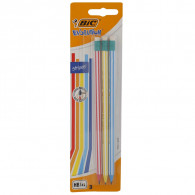Packs De 3 Crayons Bic Evolution Stripes Noir en Tunisie