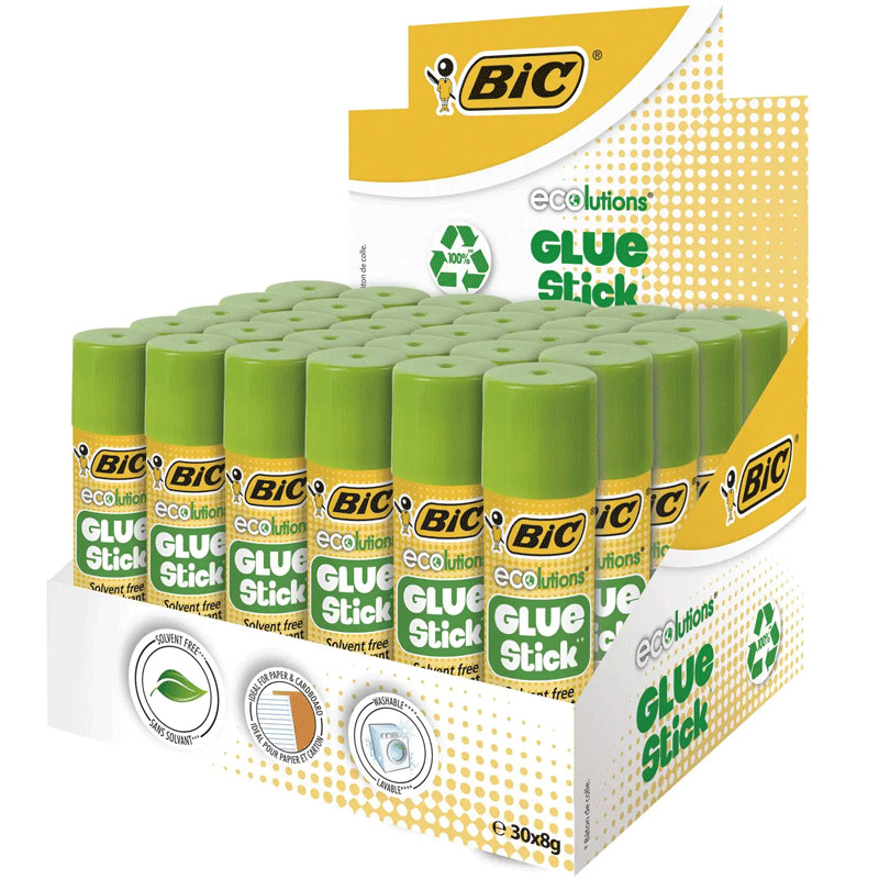 Bâtons De Colle Bic Ecolutions Glue Stick 8G en Tunisie