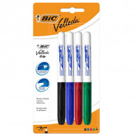 Pack de 4 Marqueurs Bic Velleda Grip Assorties  En Tunisie