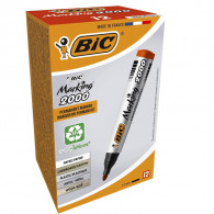 Pack De 12 Marqueur Bic Marking 2000 Ecolutions Rouge en Tunisie