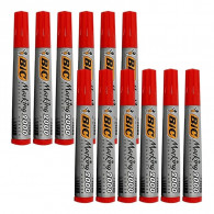 Pack De 12 Marqueur Bic Marking 2000 Ecolutions Rouge en Tunisie