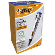 Pack De 12 Marqueur Bic Marking 2000 Ecolutions Bleu en Tunisie