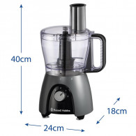 Robot Multifonction Russel Hobbs Desire 27110-56 600W Noir en Tunisie Robot Multifonction Russel Hobbs Desire 27110-56 600W Noir en Tunisie
