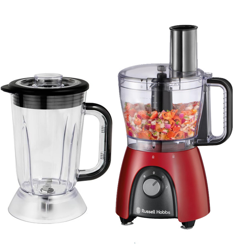 Robot Multifonction Russel Hobbs Desire 27110-56 600W Rouge en Tunisie Robot Multifonction Russel Hobbs Desire 27110-56 600W Rouge en Tunisie