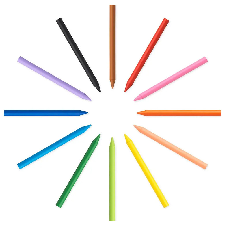 Pack De 12 Crayons Bic Plastidecor Assortie en Tunisie
