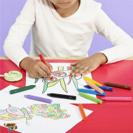 Pack De 12 Crayons Bic Kids Plastidecor Triangle Assortie en Tunisie Pack De 12 Crayons Bic Kids Plastidecor Triangle Assortie en Tunisie