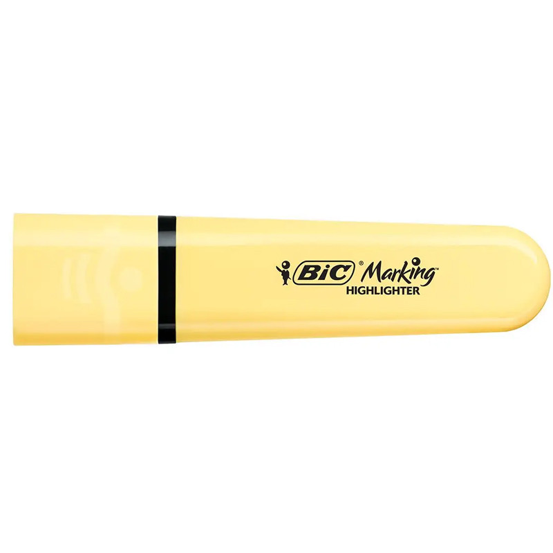 Pack de 4 Surligneurs Bic Highlighter Pastel Assorties En Tunisie