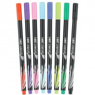 Blister 8 Stylos Feutres Bic Intensity 0.4mm à Point Fine en Tunisie
